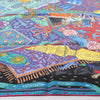 Hermès Carré 90 "CAVALIERS DU CAUCAS" Silk handkerchief in Blue Secondhand