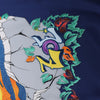 Secondhand Hermès Carré 90 "THE ALFEE AUBE" Silk handkerchief in Navy Blue
