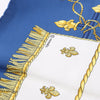 Hermès Carré 90 "Vue du Carrosse de la Galère La Réale" Silk handkerchief in Navy Blue Secondhand
