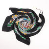 Hermès Carré Geant "Voltes et Pirouettes" Cashemere & Silk Scarf in Black Secondhand
