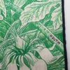 Hermès Carré Geant "BOTANICO DI PALERMO" Cashmere and Silk Scarf in Green Secondhand