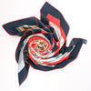 Hermès Carré Geant "La Selle Imaginaire" Cashemere & Silk Scarf in Red Secondhand