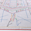 Secondhand Hermès Carré Géant "PIQUE SELLIER" Cashmere & Silk Scarf in Gray