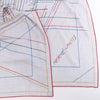 Secondhand Hermès Carré Géant "PIQUE SELLIER" Cashmere & Silk Scarf in Gray
