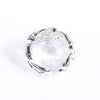 Hermes Chaîne d'Ancre Enchaînée Silver Ring, Size 54 EU Secondhand