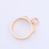Hermes Collier de Chien Ring 750(PG) 6.5g 50 21AK270306 Secondhand