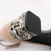 Secondhand HERMES Glam Chaîne d'Ancre Suede Sandals in Beige, Size 37 EU