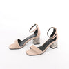 Secondhand HERMES Glam Chaîne d'Ancre Suede Sandals in Beige, Size 37 EU