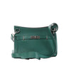 Hermes Jypsiere 28 Taurillon Clémence Crossbody Bag in Green □Q 2013 Secondhand