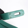 Hermes Jypsiere 28 Taurillon Clémence Crossbody Bag in Green □Q 2013 Secondhand