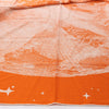 Hermès Carré 140 "CLAIR DE LUNE" Cashmere x Silk handkerchief in Orange Secondhand