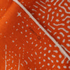 Hermès Carré 140 "CLAIR DE LUNE" Cashmere x Silk handkerchief in Orange Secondhand