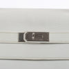 HERMÈS Kelly 40 Le Tournay Taurillon Clemence Handbag in White □D: 2000 Secondhand
