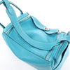 Hermes Lindy 30 Veau Swift 2Way Handbag in Turquoise □K: 2007 Secondhand