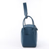 Hermes Lindy 34 Veau Swift Blue de galice Silver Metal Fittings 2Way Handbag □R: 2014 Secondhand