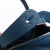 Hermes Lindy 34 Veau Swift Blue de galice Silver Metal Fittings 2Way Handbag □R: 2014 Secondhand