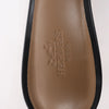 HERMES OASIS Leather Sandals in Black, Size 37.5 EU Secondhand
