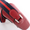 HERMES Octagon Veau Epsom Crossbody Bag in Rouge Grenat X: 2016 Secondhand