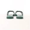 HERMES Oran Epsom Leather Sandals in Vert Cactus Green, Size 39 EU Secondhand