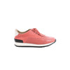 Secondhand Hermès Quick Leather x Suede Sneakers in Pink, Size EU 37