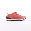 Secondhand Hermès Quick Leather x Suede Sneakers in Pink, Size EU 37