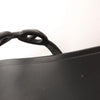 HERMES Rivage Rubber Sandals in Black, Size 36 EU Secondhand