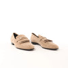 Hermès Royal Suede Loafer in Beige, Size 38.5 EU Secondhand