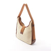 Hermes Sako Toile H Shoulder Bag in Brown ○O:1985 Secondhand
