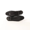 Secondhand Hermès Serie Button Punching Sack Leather Ballet Flats un Black, Size 39 EU