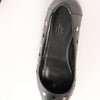 Secondhand Hermès Serie Button Punching Sack Leather Ballet Flats un Black, Size 39 EU