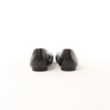 Secondhand Hermès Serie Button Punching Sack Leather Ballet Flats un Black, Size 39 EU