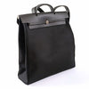 Hermès Herbag MM Toile Officier shoulder bag in black