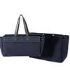 Hermès Herbag shoulder bag with spare in blue canvas