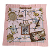 Hermès Mémoire d'Hermès scarf in pink silk 89x89