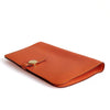 Hermès Dogon wallet in orange Clemence leather Year 2003