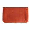 Hermès Dogon wallet in orange Clemence leather Year 2003