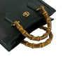 Secondhand Gucci Medium Leather Bamboo Diana Satchel