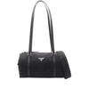Prada Saffiano Trimmed Tessuto Satchel Secondhand