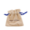 Louis Vuitton Gold Plated Essentials V Skin Push Back Earrings Secondhand