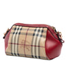 Burberry Mini Haymarket Check Coated Canvas Blaze Crossbody Secondhand