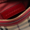 Burberry Mini Haymarket Check Coated Canvas Blaze Crossbody Secondhand