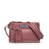 Prada Glace Calf Studded Etiquette Crossbody Secondhand