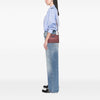 Prada Glace Calf Studded Etiquette Crossbody Secondhand