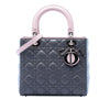 Secondhand Dior Medium Tricolor Lambskin Cannage Lady Dior