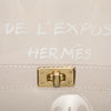 Hermès Vinyl Souvenir De L Exposition Kelly Handbag Secondhand