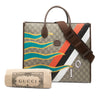 Gucci Medium GG Supreme 100 Centum Anniversary Calfskin Retro Interlocking G Tote Secondhand
