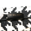 Dior Medium Canvas Houndstooth Embroidered Book Tote Secondhand