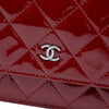 Chanel CC Quilted Patent Wallet on Chain Secondhand