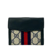 Secondhand Gucci GG Supreme Web Ophidia Bifold Wallet