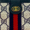 Secondhand Gucci GG Supreme Web Ophidia Bifold Wallet